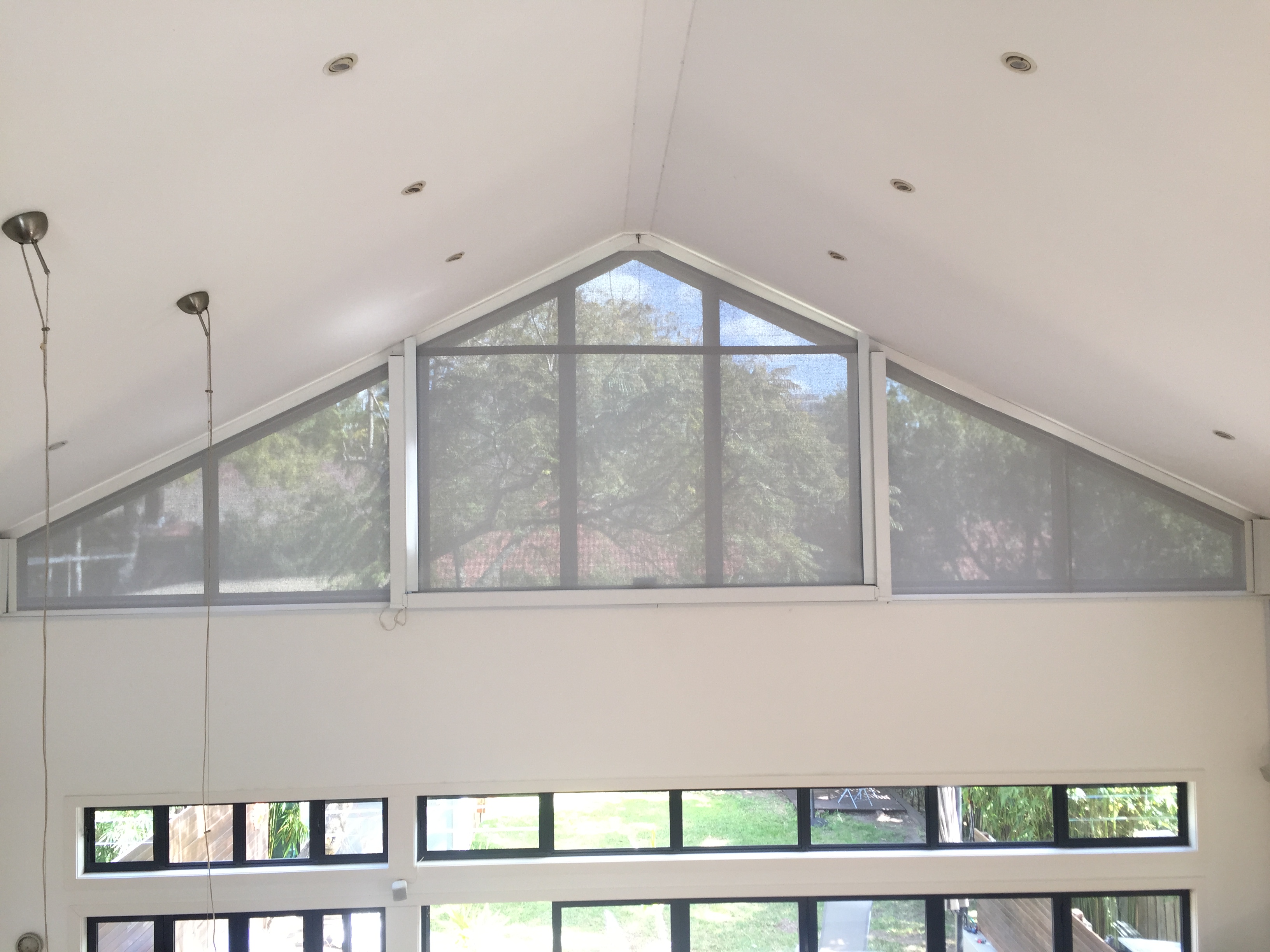 Complex Shaped Window Solutions Living Shade